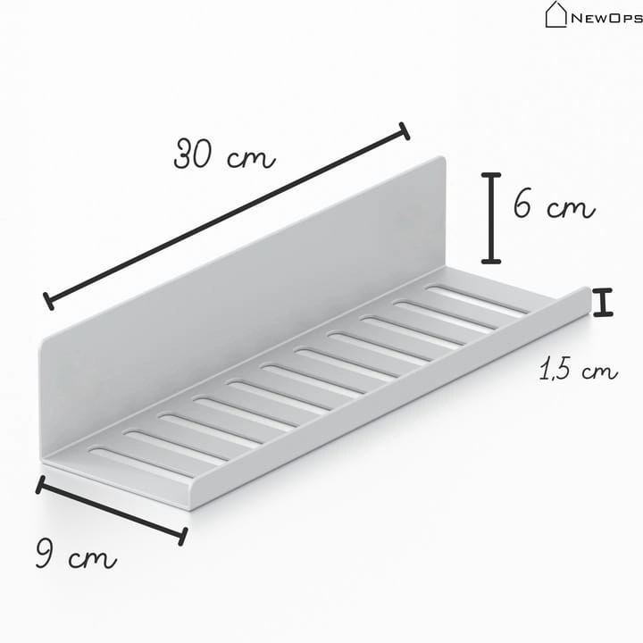 Wymiary półki pod prysznic NEXA 30 cm